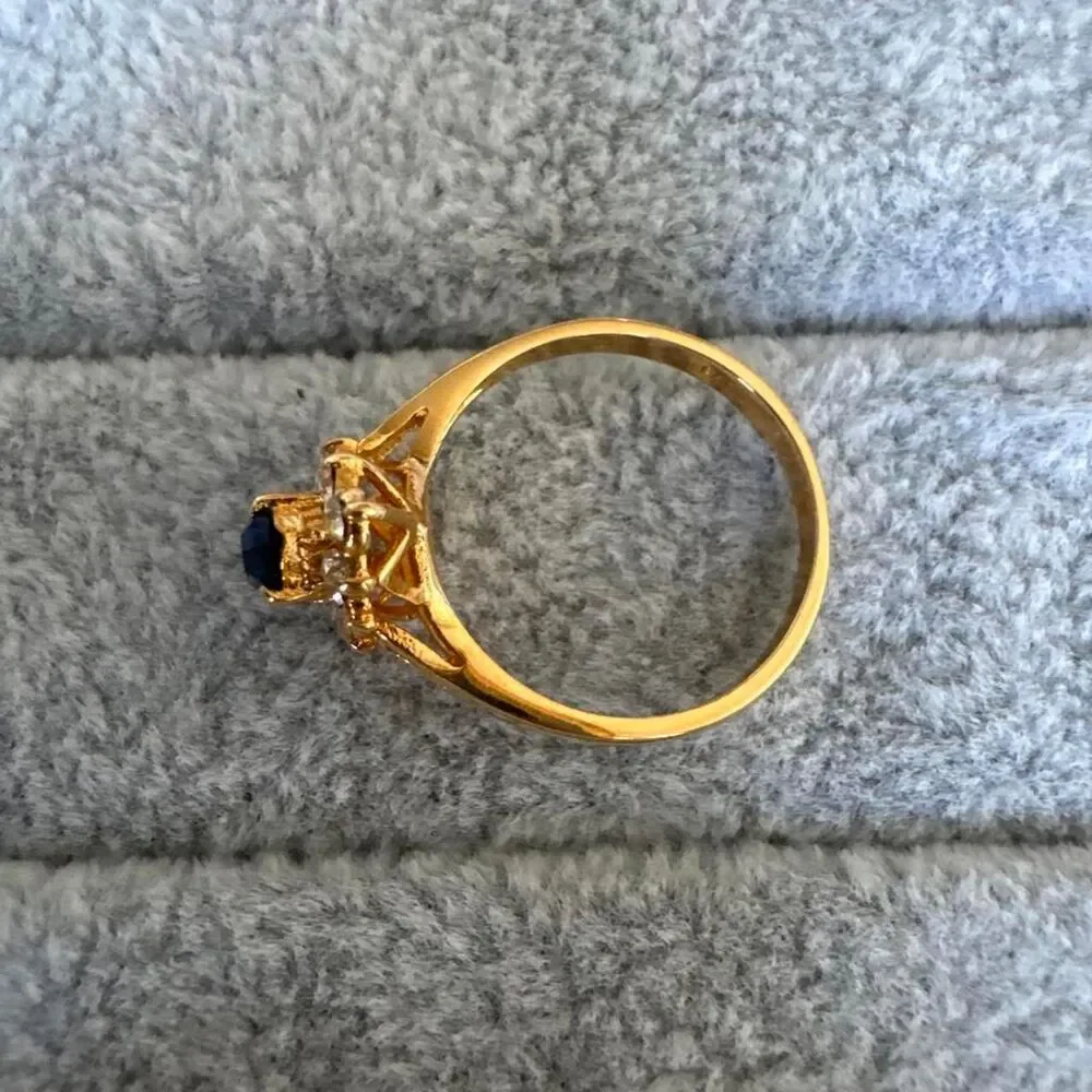 Unbranded Women's Gold and Blue Jewellery